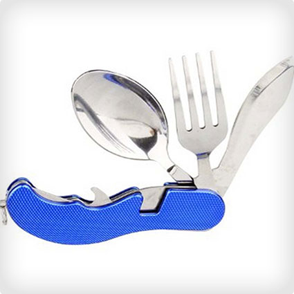 Stainless Steel Utensils Set with Pouch