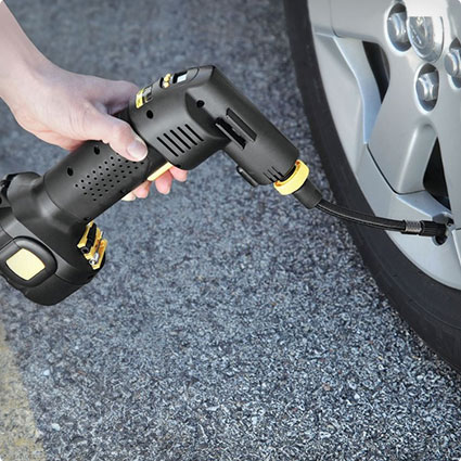 The Only Automatic Cordless Tyre Inflator