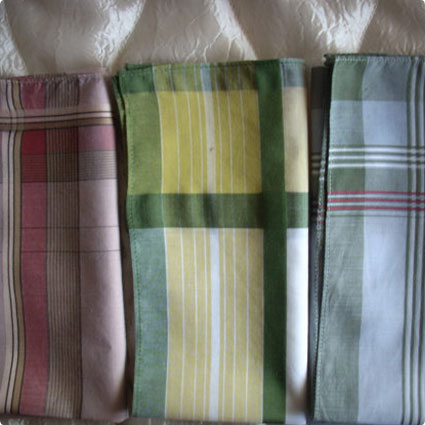 Vintage Elegant Handkerchiefs
