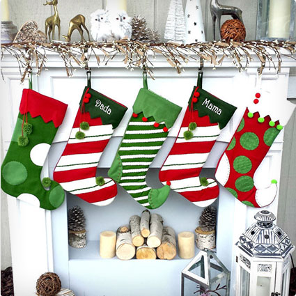 Whimsical Elf Personalized Stockings