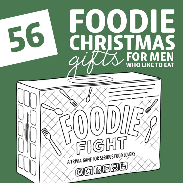 Nom nom nom! He’s going to love the foodie gift I got him, thanks to this list of Christmas gifts for guys who like to eat.