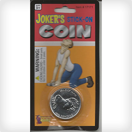 Stick on Coin
