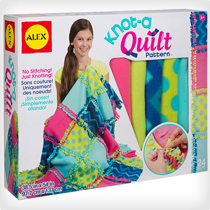 ALEX Toys Craft Knot-A-Quilt Pattern Kit