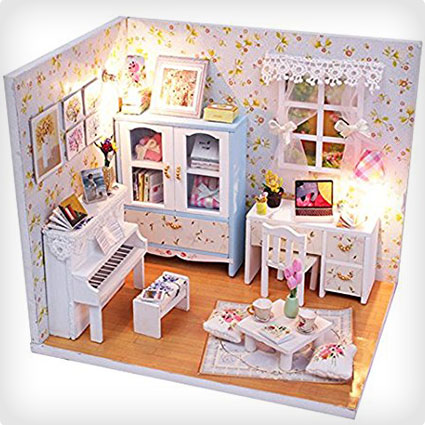 Cute room Dollhouse Miniature DIY