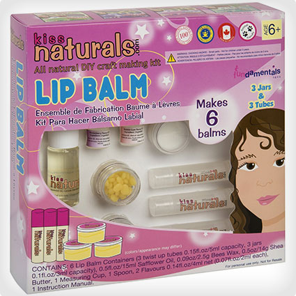 DIY Lip Balm Making Kit by Kiss Naturals