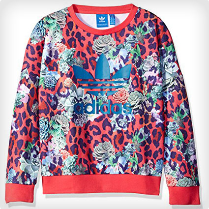 Adidas Originals Girls' Trevoil Sweatshirt