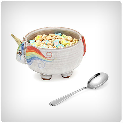 Elwood the Unicorn Cereal Bowl