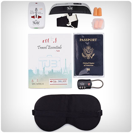 6 in 1 Travel Accessories Kit