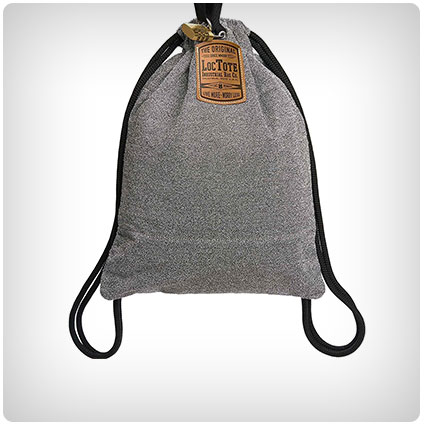 LOCTOTE Flak Sack Theft-Resistant Drawstring Backpack