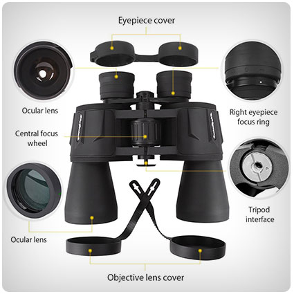 Powerful Full-size Binoculars