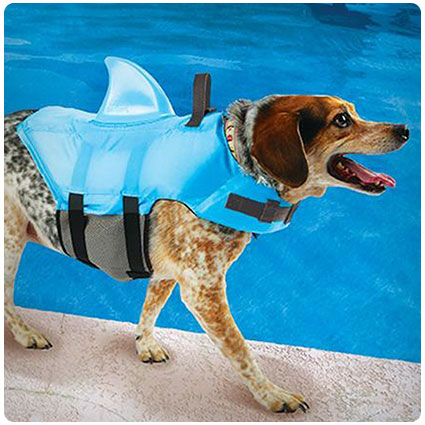 Swimways Sea Squirts Dog Life Vest w/ Fin
