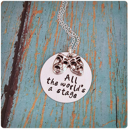 All the World's a Stage Necklace