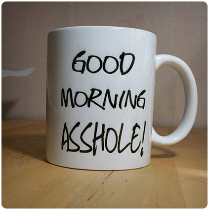Good Morning Asshole Coffee Mug