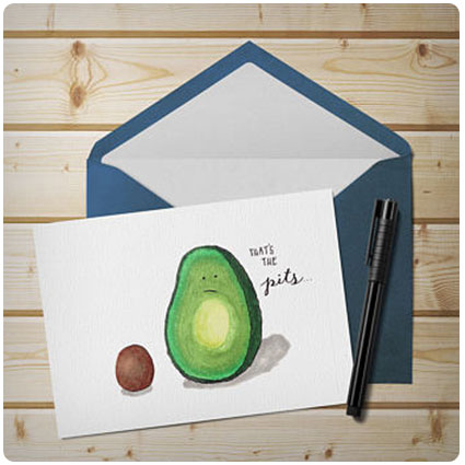 That's The Pits - Avocado Card