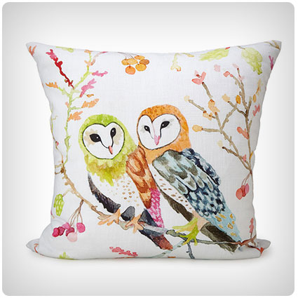 Barn Owls Pillow