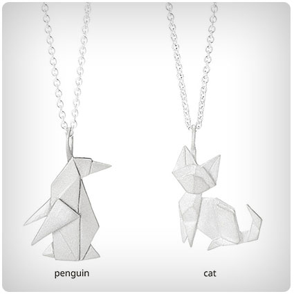 Origami Menagerie Necklaces