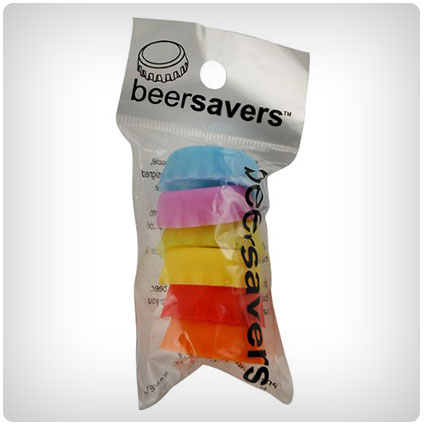 Beer Savers Silicone Rubber Bottle Caps by KegWorks