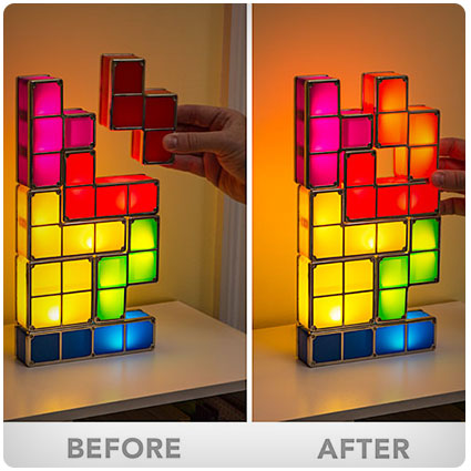 Tetris Stackable Led Desk Lamp