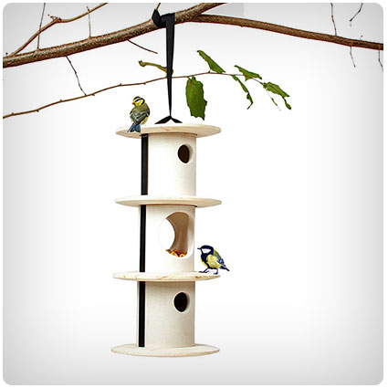 Stackable Birdhouse and Feeder