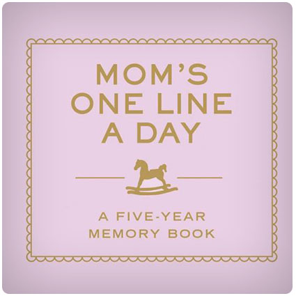 Mom's One Line a Day Five-Year Memory Book