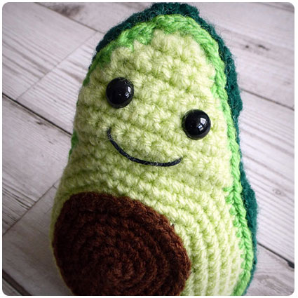 Avocado Crochet Gift