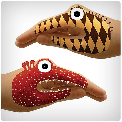 Monster Hand Tattoo Sets