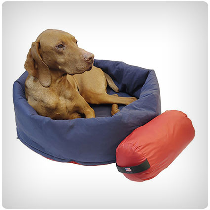 Noblecamper 2-in-1 Dog Bed and Sleeping Bag