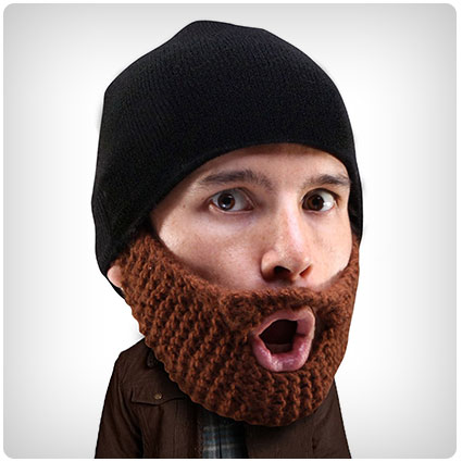 Beard Head Stubble Populous Knit Beard Beanie
