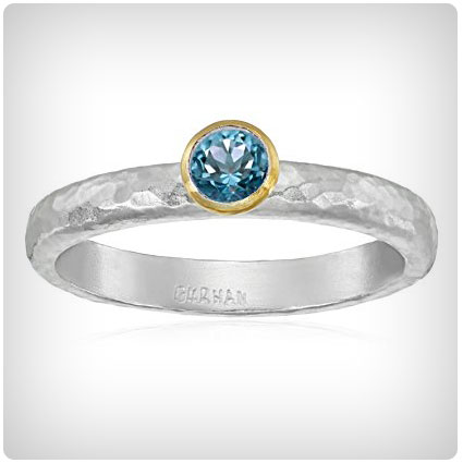 GURHAN Blue Topaz Ring