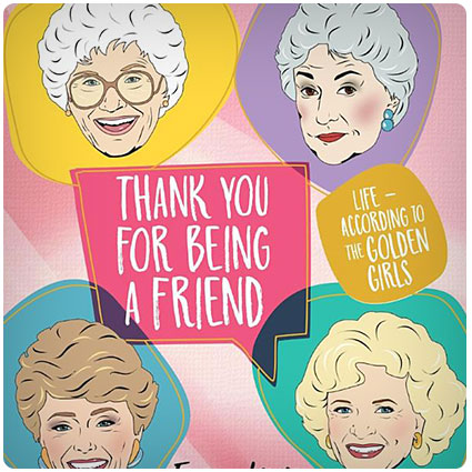 Thank You for Being a Friend Golden Girls Book