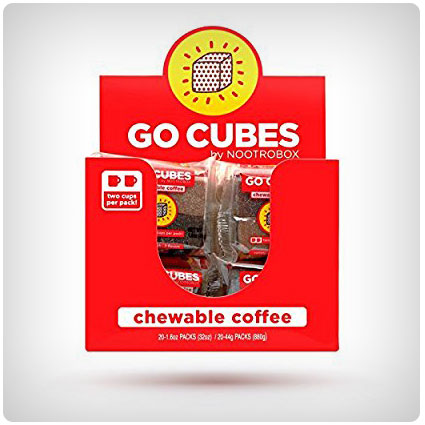 GO CUBES Energy Coffee Flavor Chews
