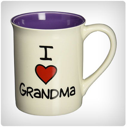 Our Name is Mud “I Heart Grandma” Mug