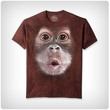 The Mountain Men's Big Face Baby Orangutan T-Shirt