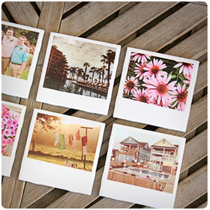 Diy Polaroid Photo Coasters