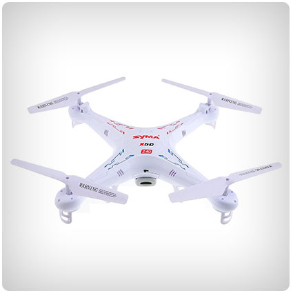 Syma Quadcopter equipped with HD cameras