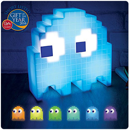 Paladone PacMan Ghost Light USB Powered Multi-colored Lamp