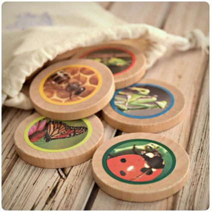 Wooden Memory Matching Game