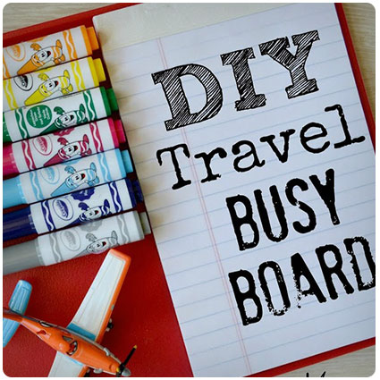 Diy Travel Busy Board For Kids
