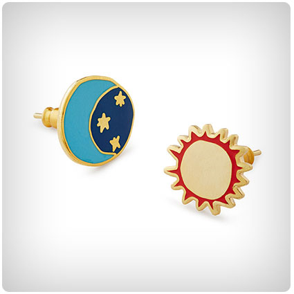 Sun & Moon Mismatched Earrings
