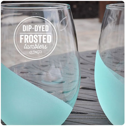 Dip-dyed Frosted Tumblers