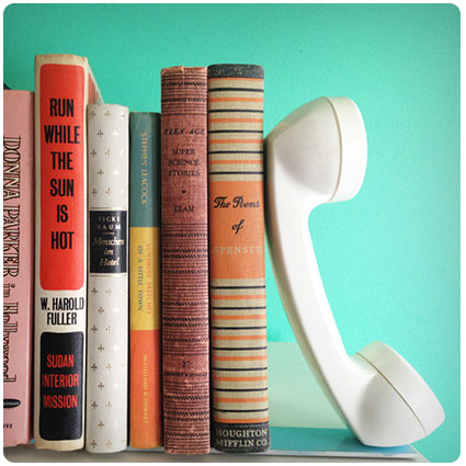 Diy Telephone Bookends