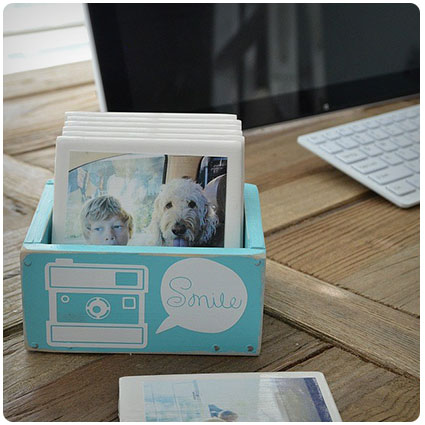 Diy Instagram Coasters In Custom Box