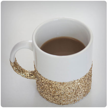 Glitter Dipped Coffee Mug