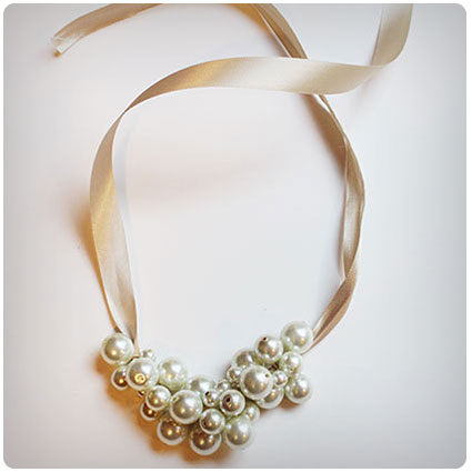 Make Your Own Pearl Cluster Necklace