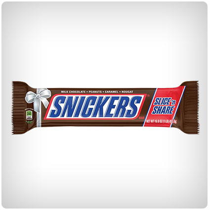 Snickers Slice n' Share Giant Chocolate Candy Bar