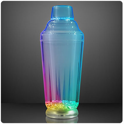 Flashing LED Light Up Cocktail Shaker