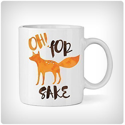 Oh! For Fox Sake Ceramic Coffee Mug