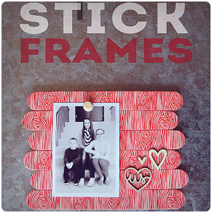 Popsicle Stick Frames