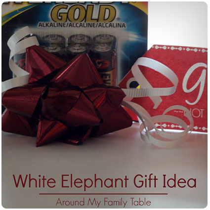 Gifts Not Included White Elephant Gift Idea