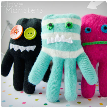 How To Make Glove Monsters Tutorial